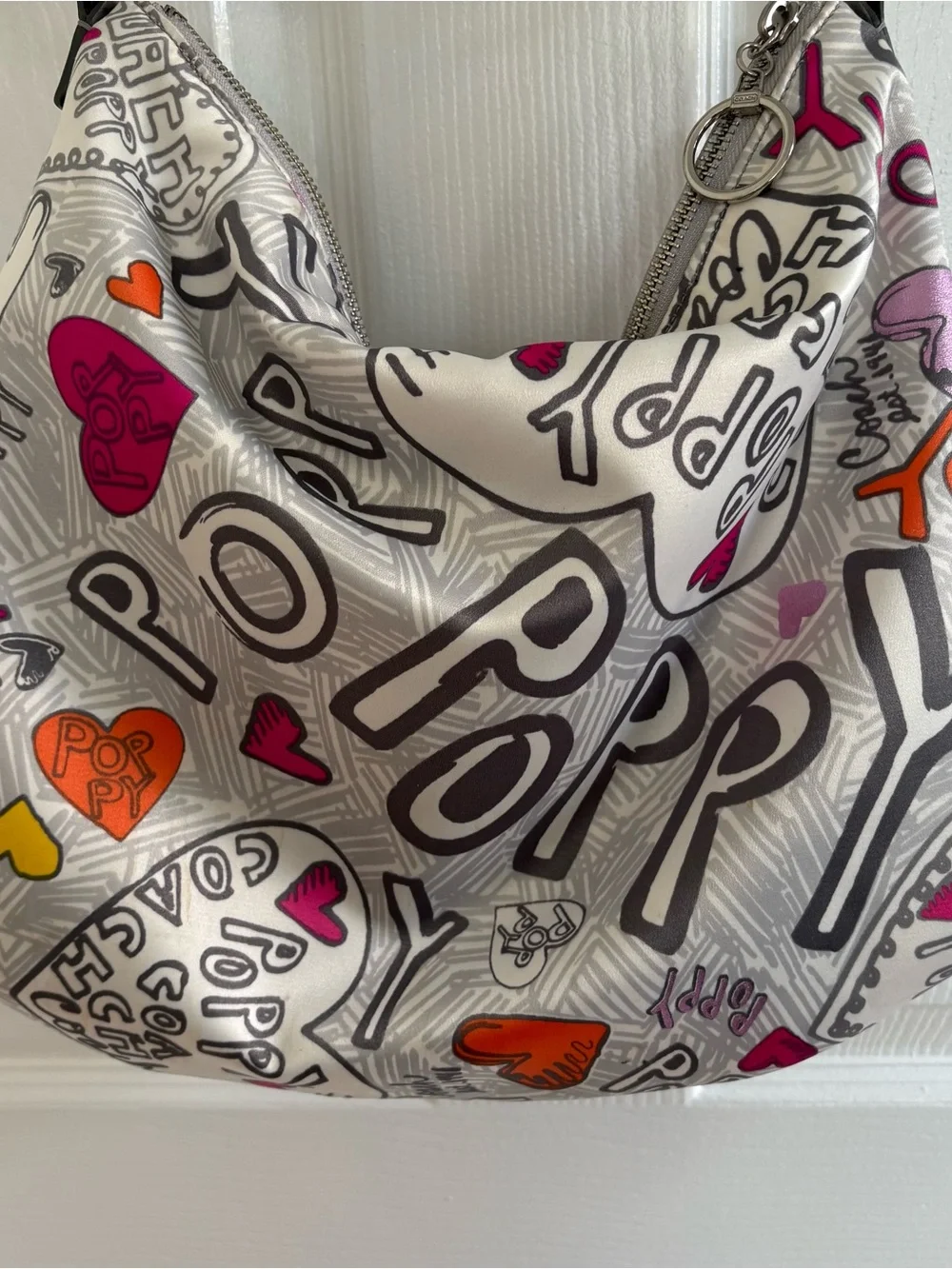 Coach signature hobo